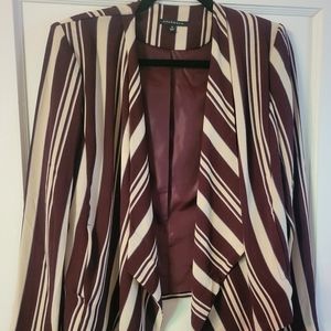 Striped Blazer
